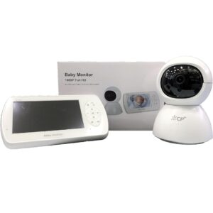 CP+ Baby Monitor 5MP 360° Camera 4.3-Inch Screen with Night Vision